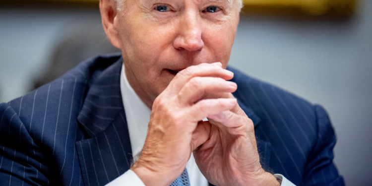 Biden Claims Trump Is ‘Running to Stay out of Jail,’ Says He Wants to ‘Watch That Sentence’