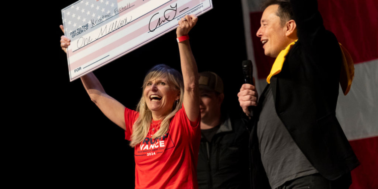 Elon Musk to Give Away $1M a Day to Petition Signers in Swing States