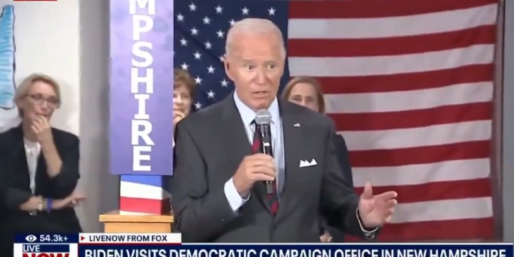 Biden Quickly Catches Himself After Saying ‘We Got to Lock’ Trump up — Gets Roasted