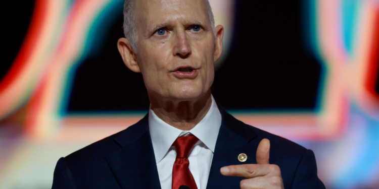 Elon Musk Backs Rick Scott for Senate Majority Leader