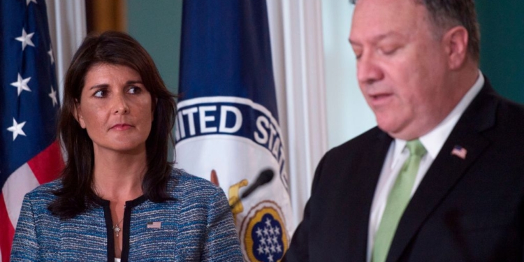 Trump: Haley, Pompeo Not Part of New Administration 