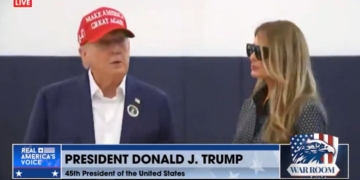Trump Speaks to Reporters After Casting Ballot, Predicts ‘Very Big Victory’