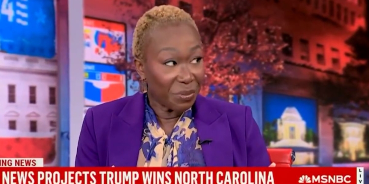 Joy Reid: ‘Black Voters Came Through for Kamala Harris, White Women Voters Did Not’ in NC