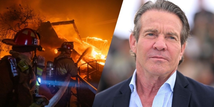 Dennis Quaid Details Devastation Around California Wildfires