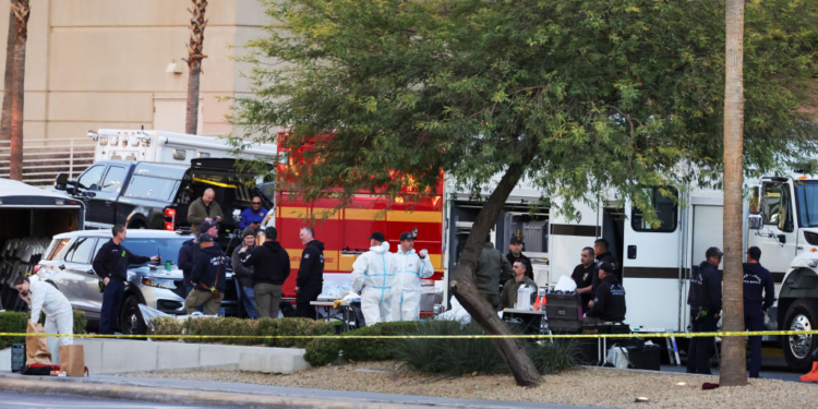 Fuel Containers, Firework Mortars Found in Cybertruck That Exploded Outside Trump Hotel: Police