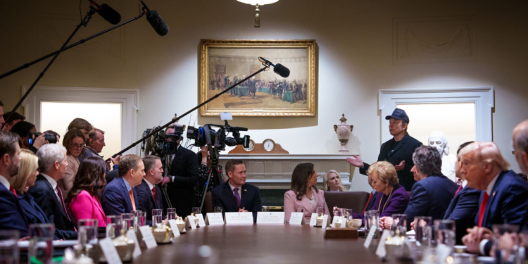 Musk Defends Email at Cabinet Meeting: ‘There Are Fictional Individuals Collecting Paychecks’