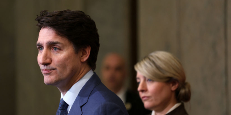 Trudeau Tears up During Announcement