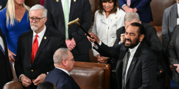 Dem Lawmaker Removed From SOTU for Disrupting Trump’s Speech