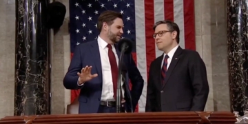 ‘This is Gold’: Vance, Johnson Caught on Hot Mic Ahead of SOTU Address