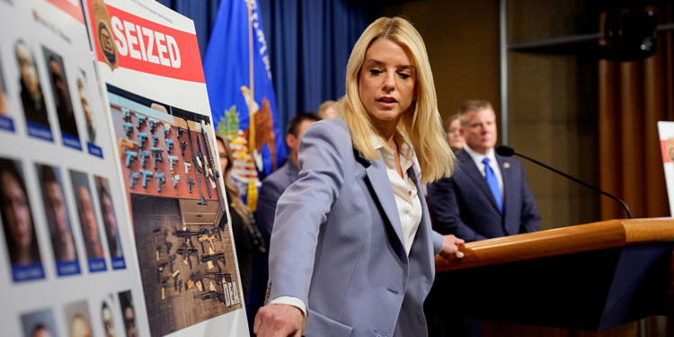 Pam Bondi Announces One of the Largest Fentanyl Busts in US History