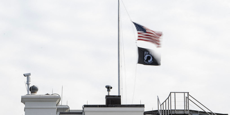 Trump Orders Flags at Half-Staff for Fallen National Guard Member