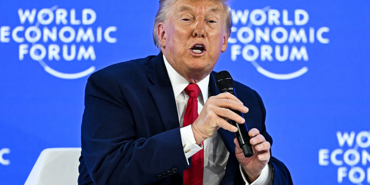Trump Calls Greenland Iceland in World Economic Forum Speech