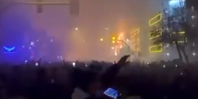 Iran’s Capital In Flames As Leader Blames Trump For Fiery Protests