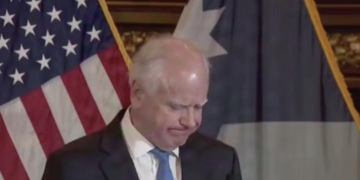 Reporters Rage At Tim Walz As He Flees Without Taking Any Questions