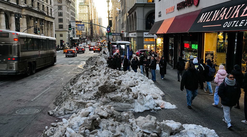 NYC Sidewalks Turn Into Dog-Poop Minefields After Winter Storm
