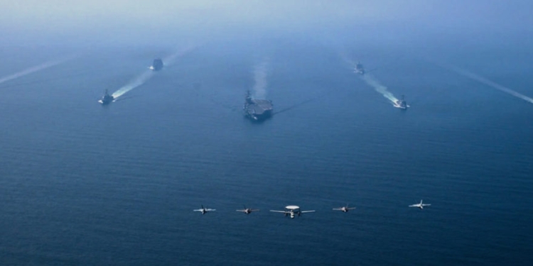 Trump Announces Humanitarian Mission To Free Ships Stranded By Iran War