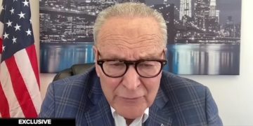 Chuck Schumer Really Doesn’t Want To Discuss Dems’ Nazi-Tattoo Toting Senate Candidate