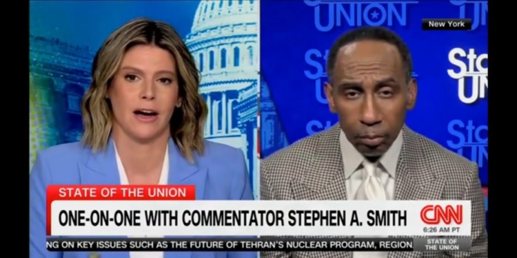 Stephen A. Smith Refuses To Be Baited By CNN Host Over Trump’s IQ Comments